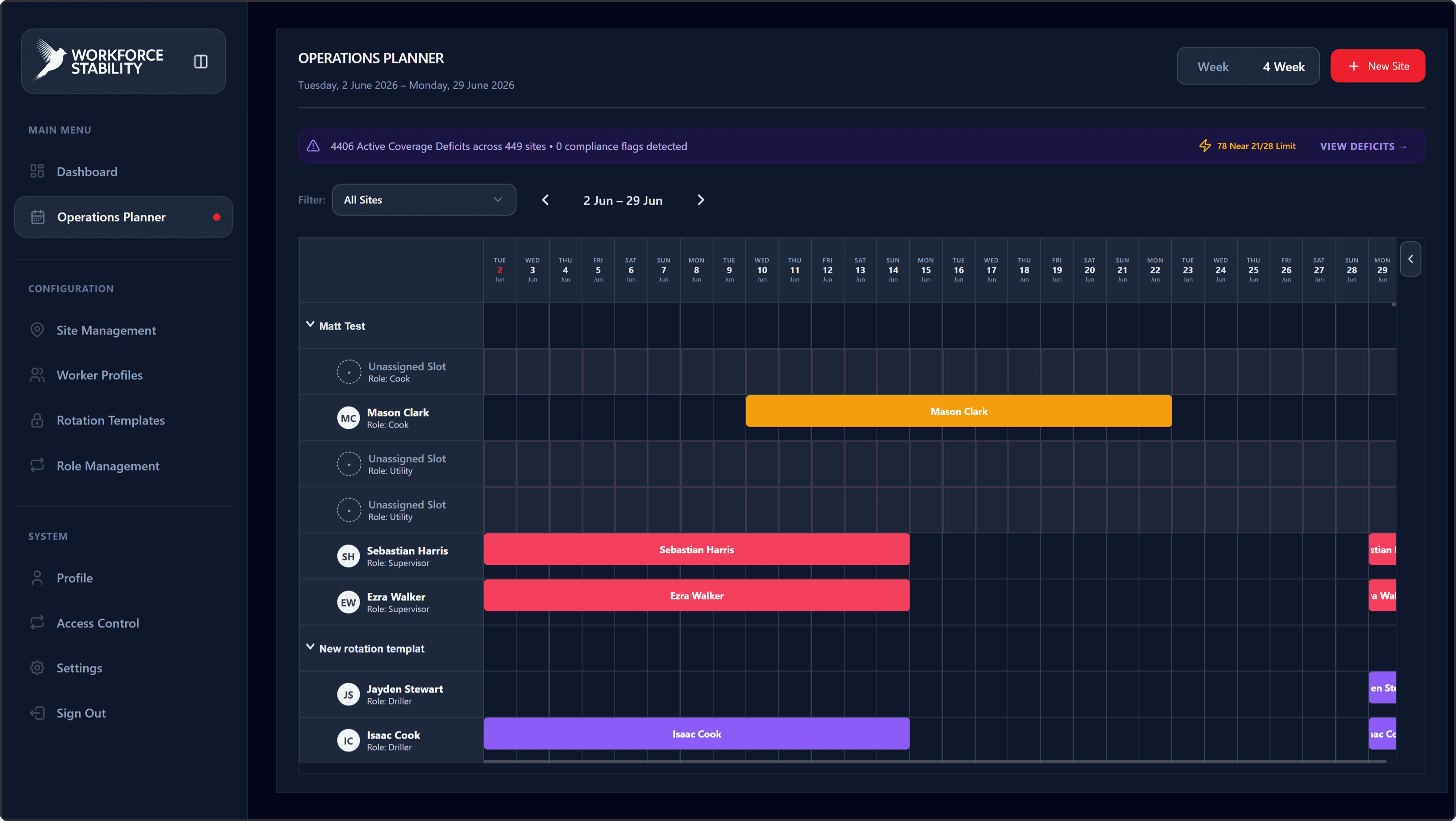 Operations Planner